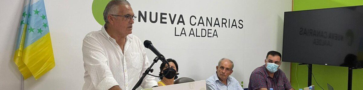 Pedro Suárez Moreno presidente local de Nueva Canarias La Aldea
