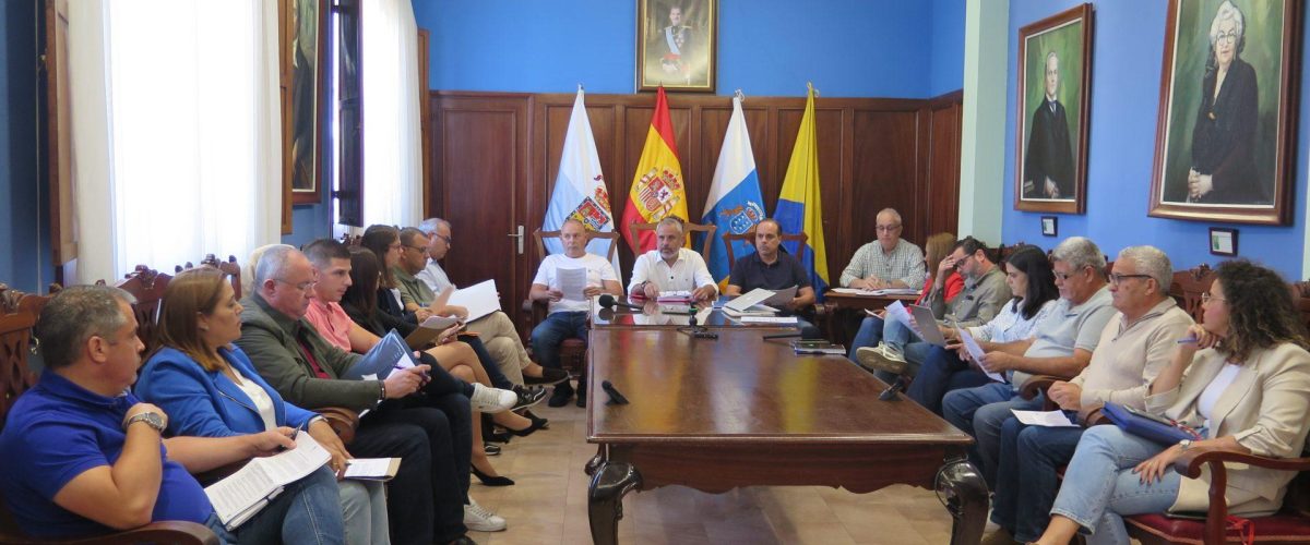 Pleno celebrado hoy en las Casas Consistoriales