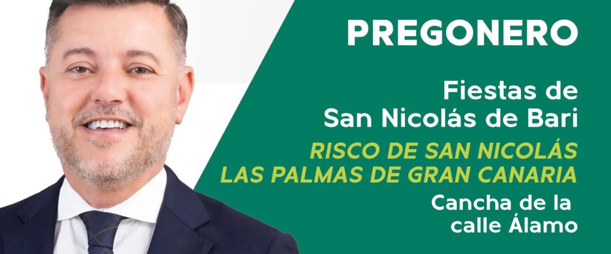 Pregón Teodoro Sosa en el Risco de San Nicolás