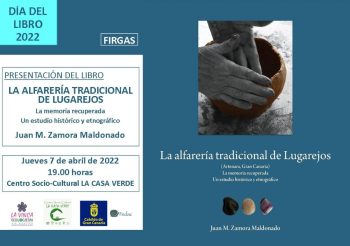 Present. Libro ALFARERÍA TRADICIONAL Firgas_ 07.04.2022