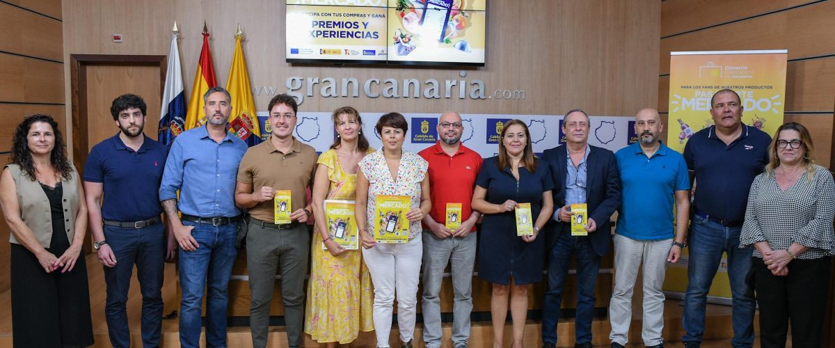 Presentación de 'Pasaporte Mercado' en el Cabildo de Gran Canaria