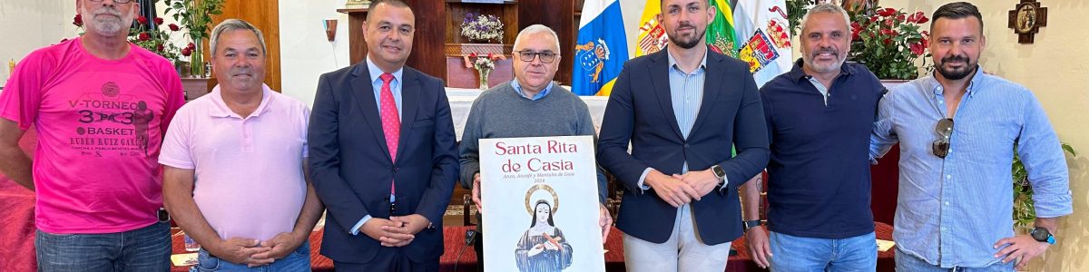 Presentación de las Fiestas en Honor a Santa Rita de Casia