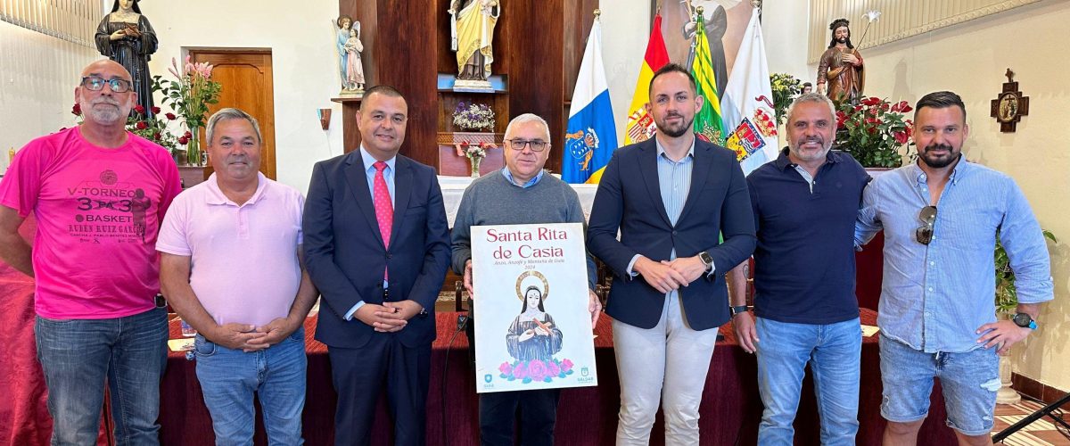 Presentación de las Fiestas en Honor a Santa Rita de Casia