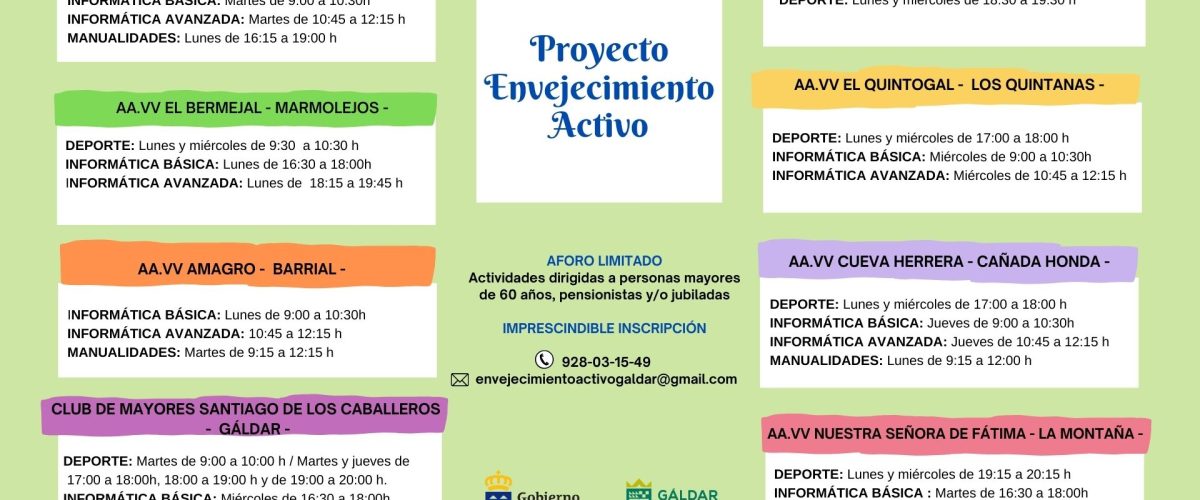 Programa de Envejecimiento Activo