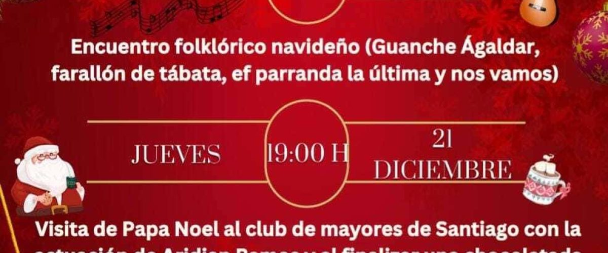 Programa de Navidad del Club del Mayor