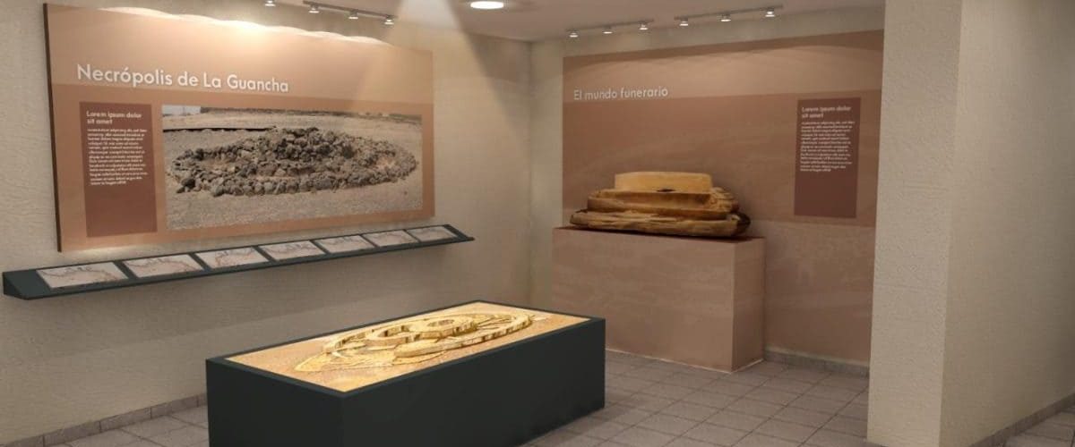 Proyección de la musealización del Centro de Interpretación de La Guancha