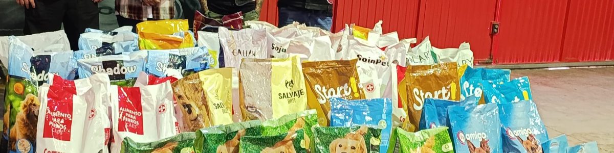 Recogida de alimentos para animales