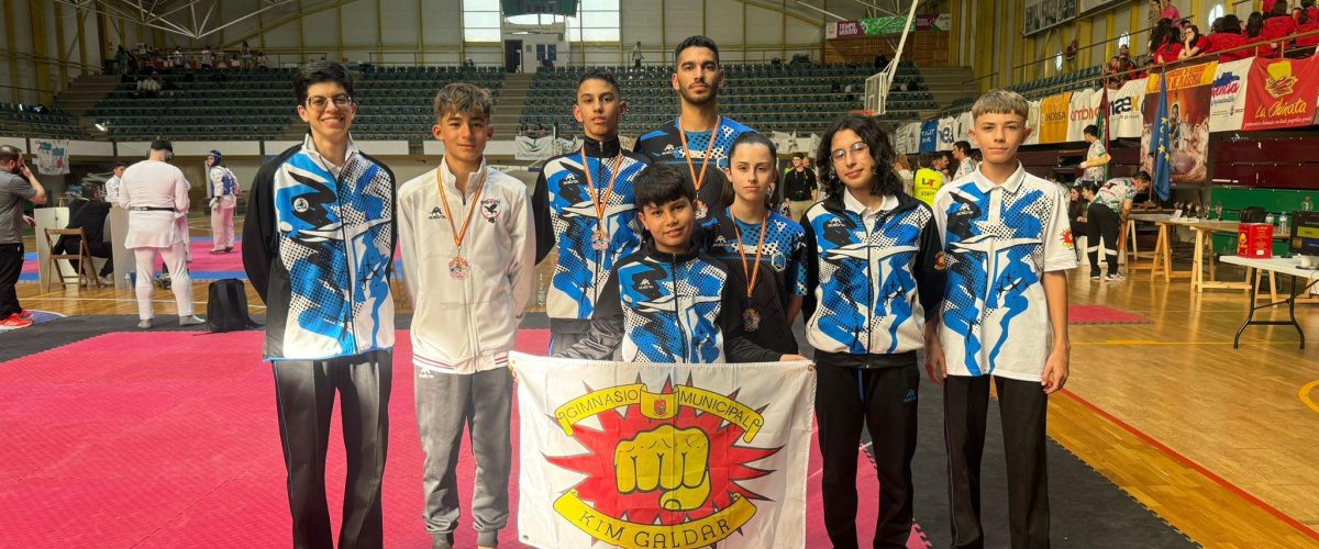 Representantes del Kim Gáldar en el VIII Open Internacional Ciudad de Plasencia