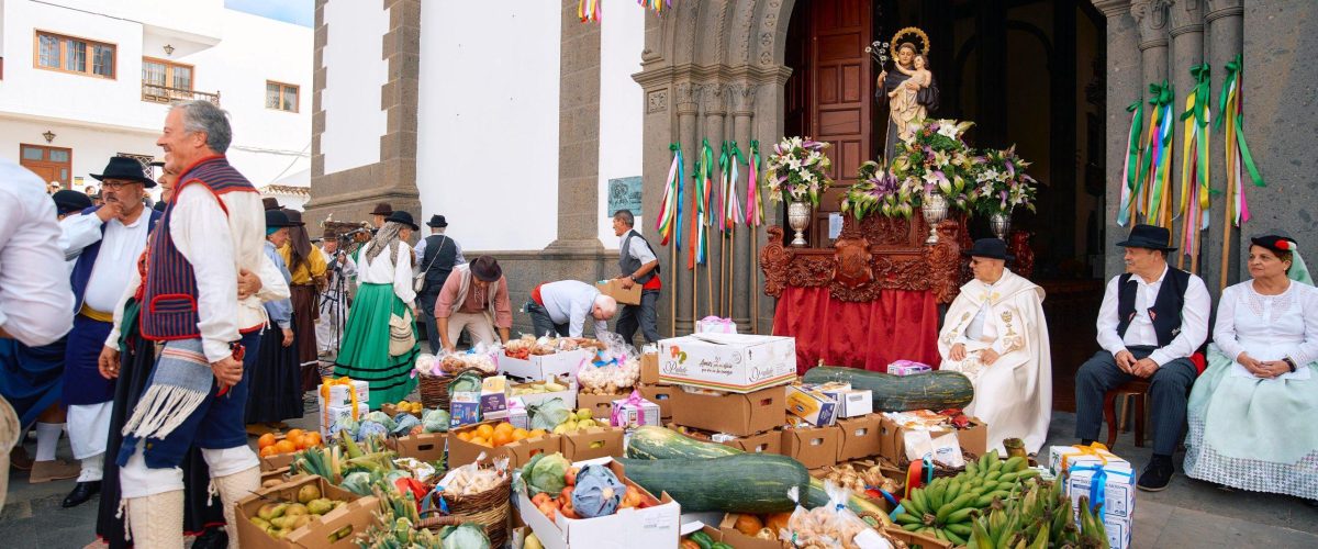 Romería ofrenda