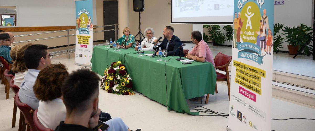 Rueda de prensa de Gáldar, Ciudad Amigable en el Club de Mayores