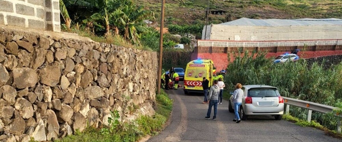 Siniestro vial en Los Quintanas 1