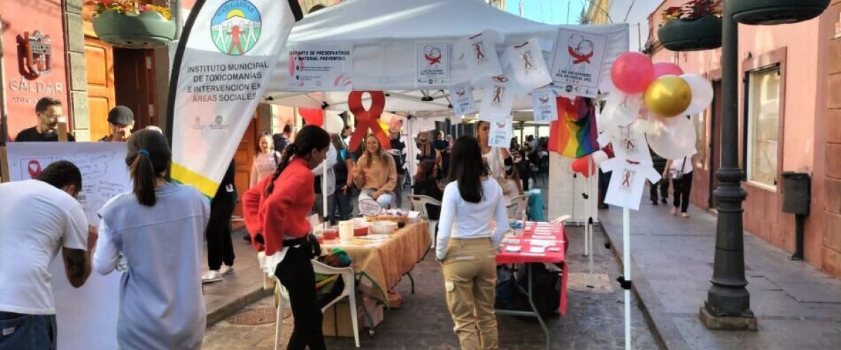 Stand Dia de la Lucha contra el SIDA