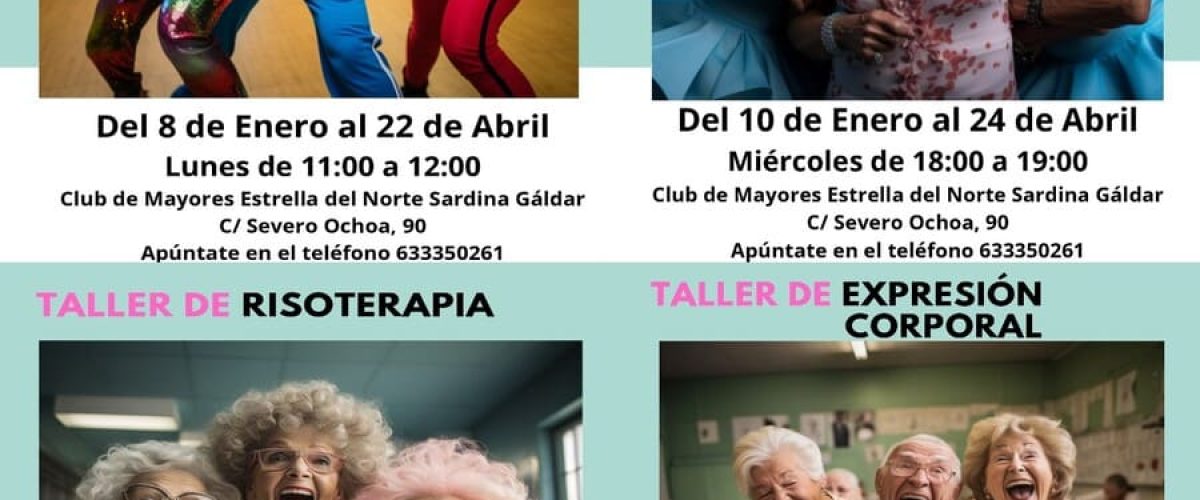 Talleres del Club de la Tercera Edad de Sardina