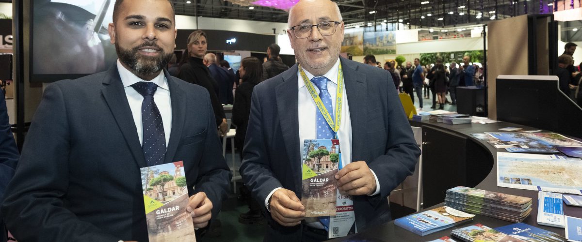 Ulises Miranda y Antonio Morales en Fitur