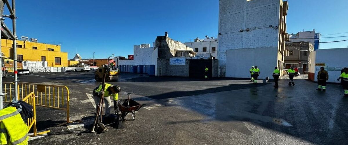 Zona ampliada en el aparcamiento La Quinta 1