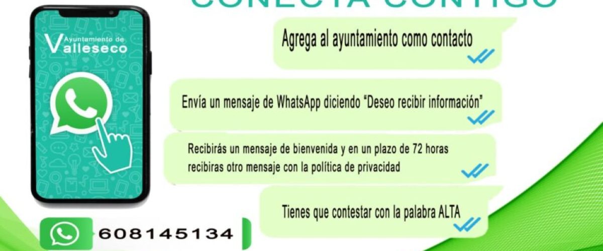 cartel WhatsApp on