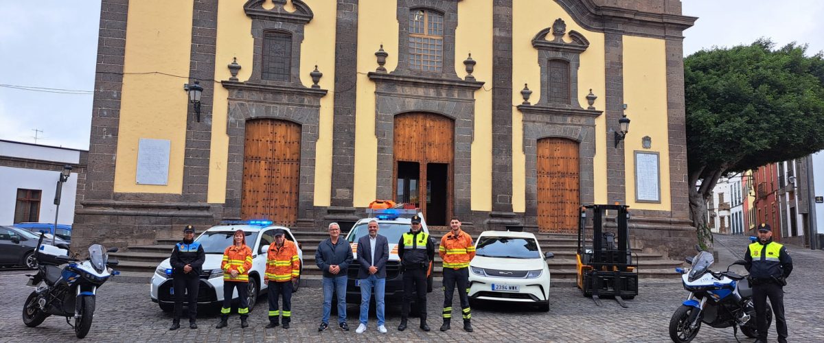 presentación de los vehiculos