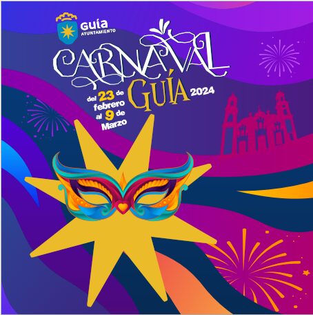 Carnaval en Familia, Cabalgatas, Murgas, Drags Conciertos y Noche Latina en las fiestas carnavaleras de Guía que arrancan el viernes 23 de febrero