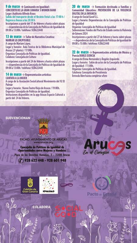 PROGRAMA ACTOS 8M 2025 - Arucas (3) - NorteGranCanaria -