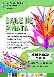 Guía de Gran Canaria despedirá el Carnaval este viernes con un ‘Baile de Piñata’ en el Teatro Viejo 