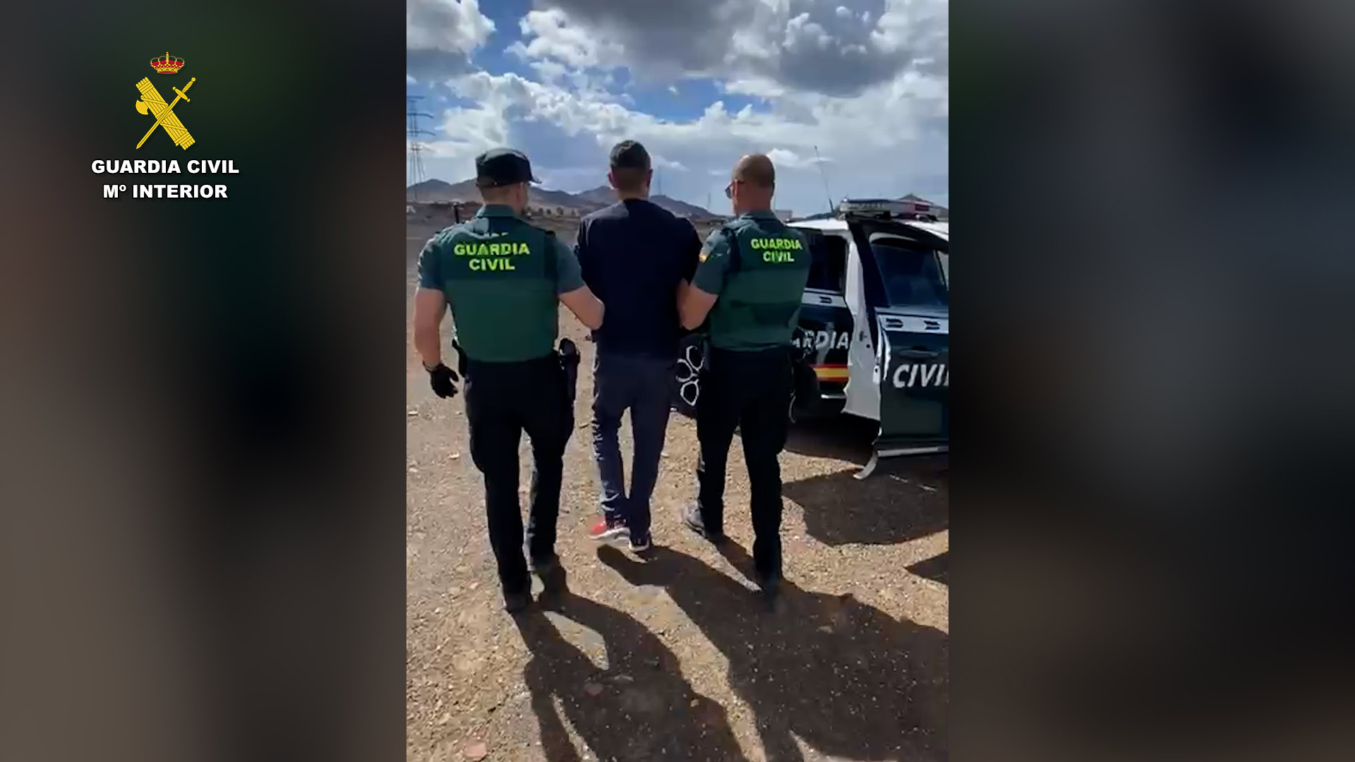 La Guardia Civil detiene a dos personas por un delito de tráfico de drogas en el municipio de Tuineje