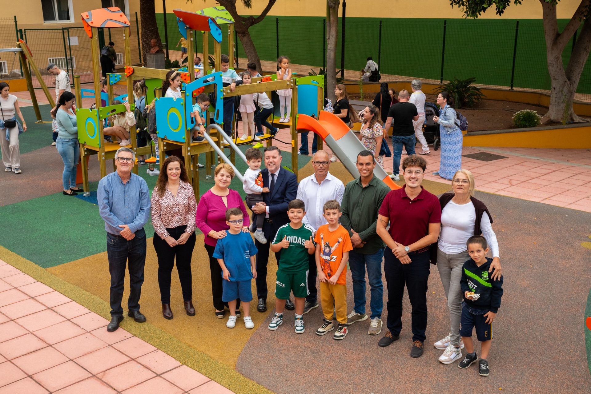 Inauguración del parque infantil de La Heladora - NorteGranCanaria -