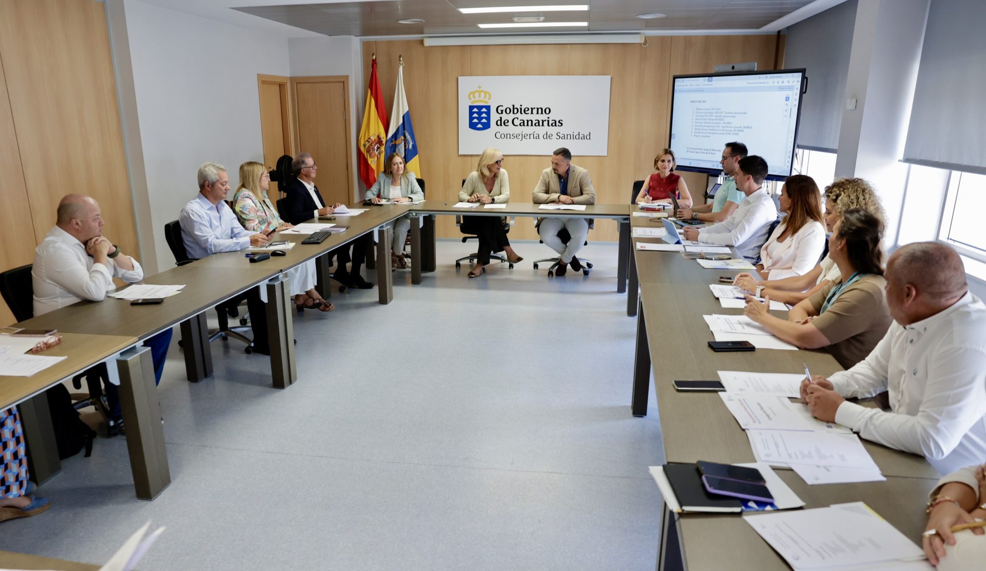 Momento del Consejo de Dirección - NorteGranCanaria -