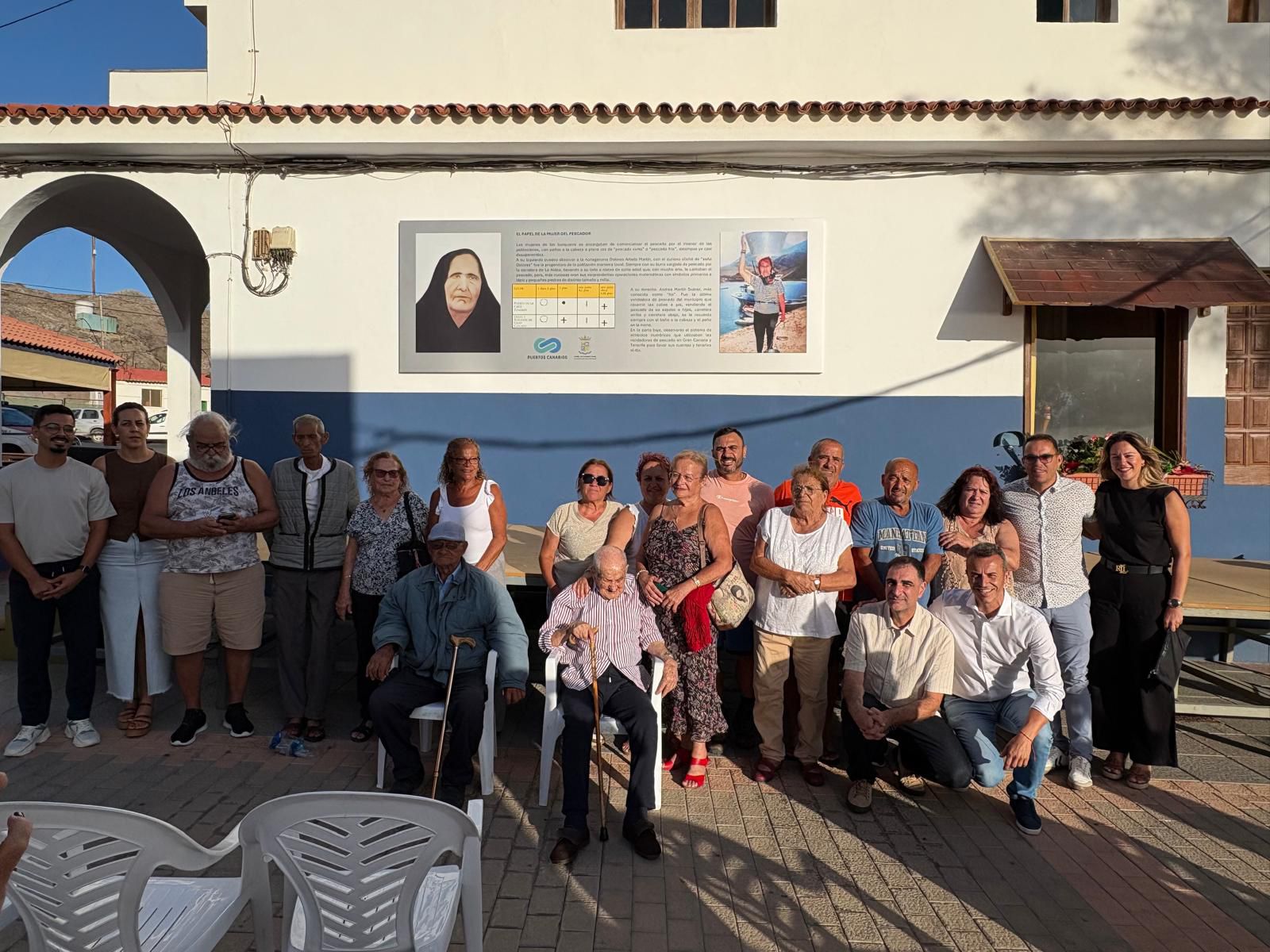 Mural Mujeres Pesca La Aldea 5 - NorteGranCanaria -