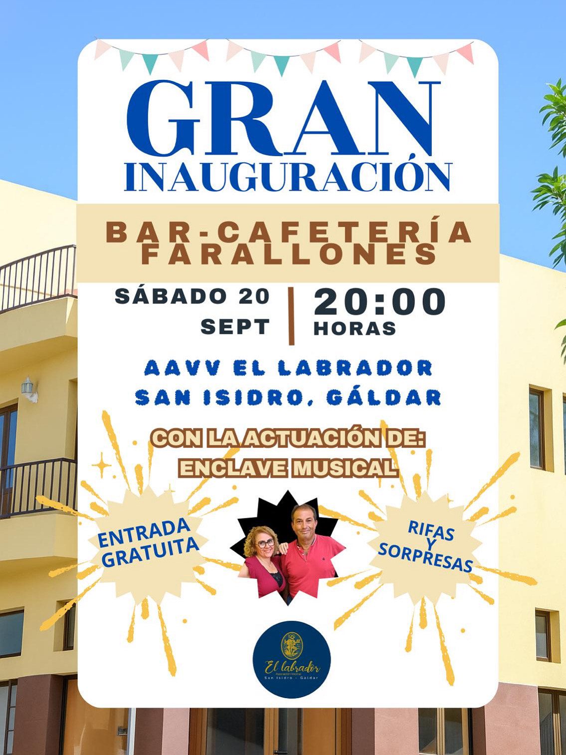 Inauguración cafeteria AAVV el Labrador - NorteGranCanaria -