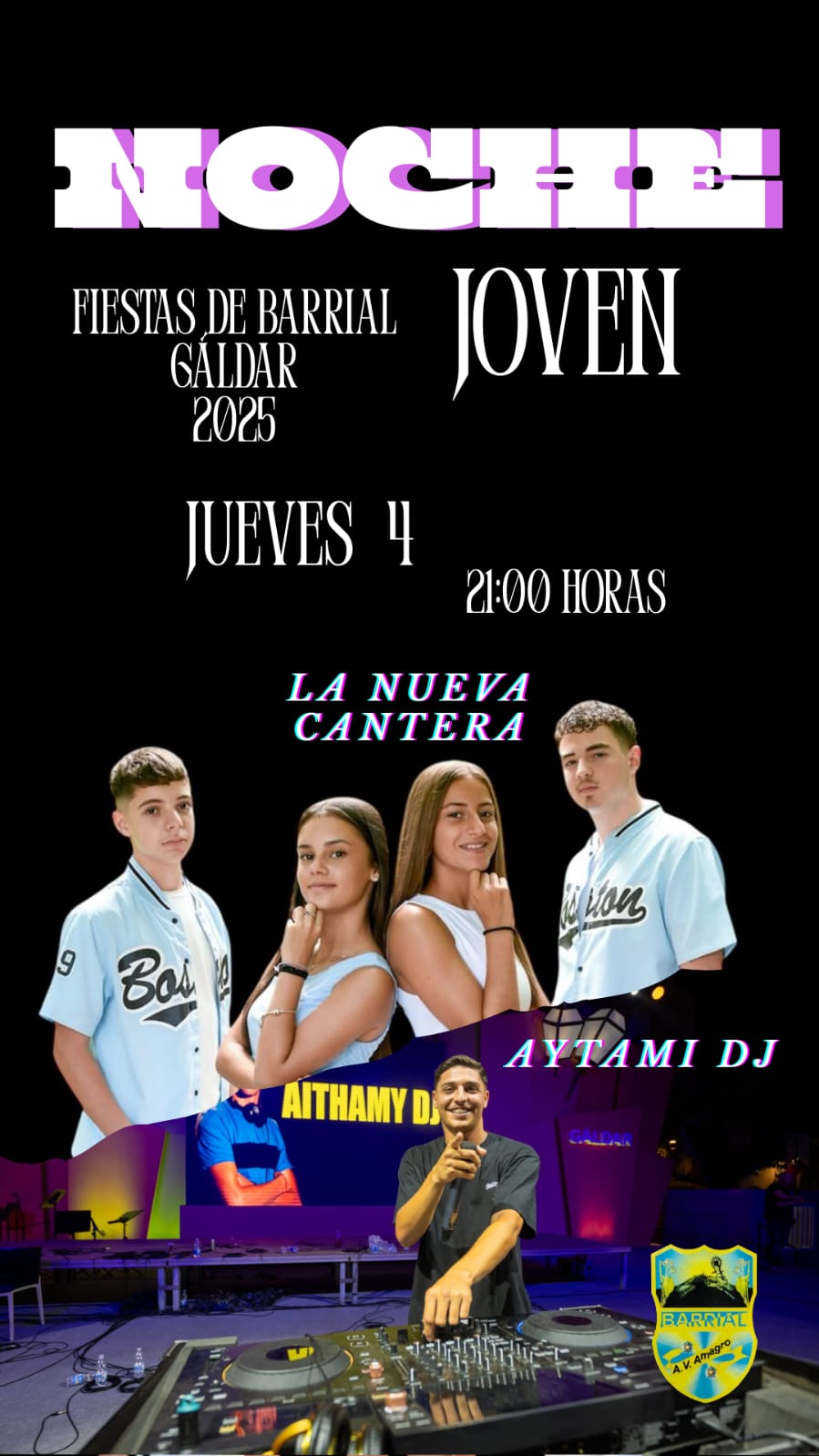 Noche Joven 2025 Barrial - NorteGranCanaria -