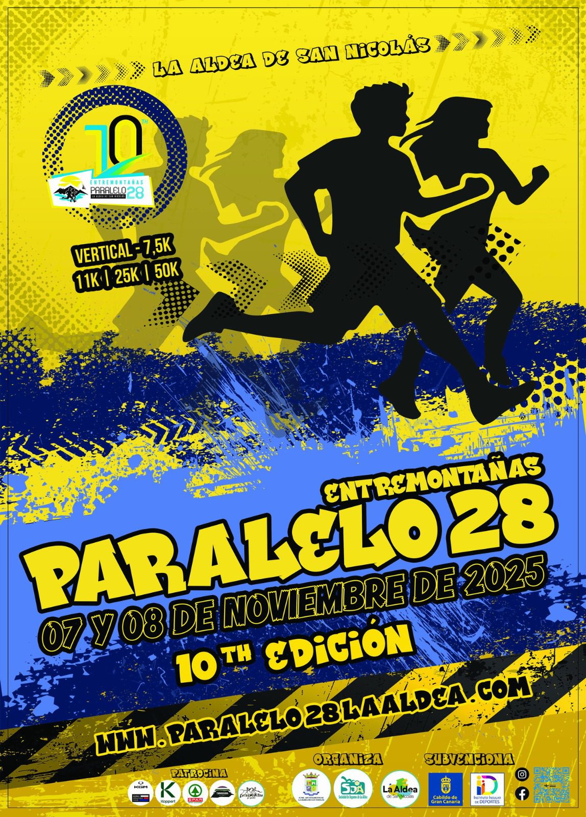 Cartel Paralelo 28 - NorteGranCanaria -