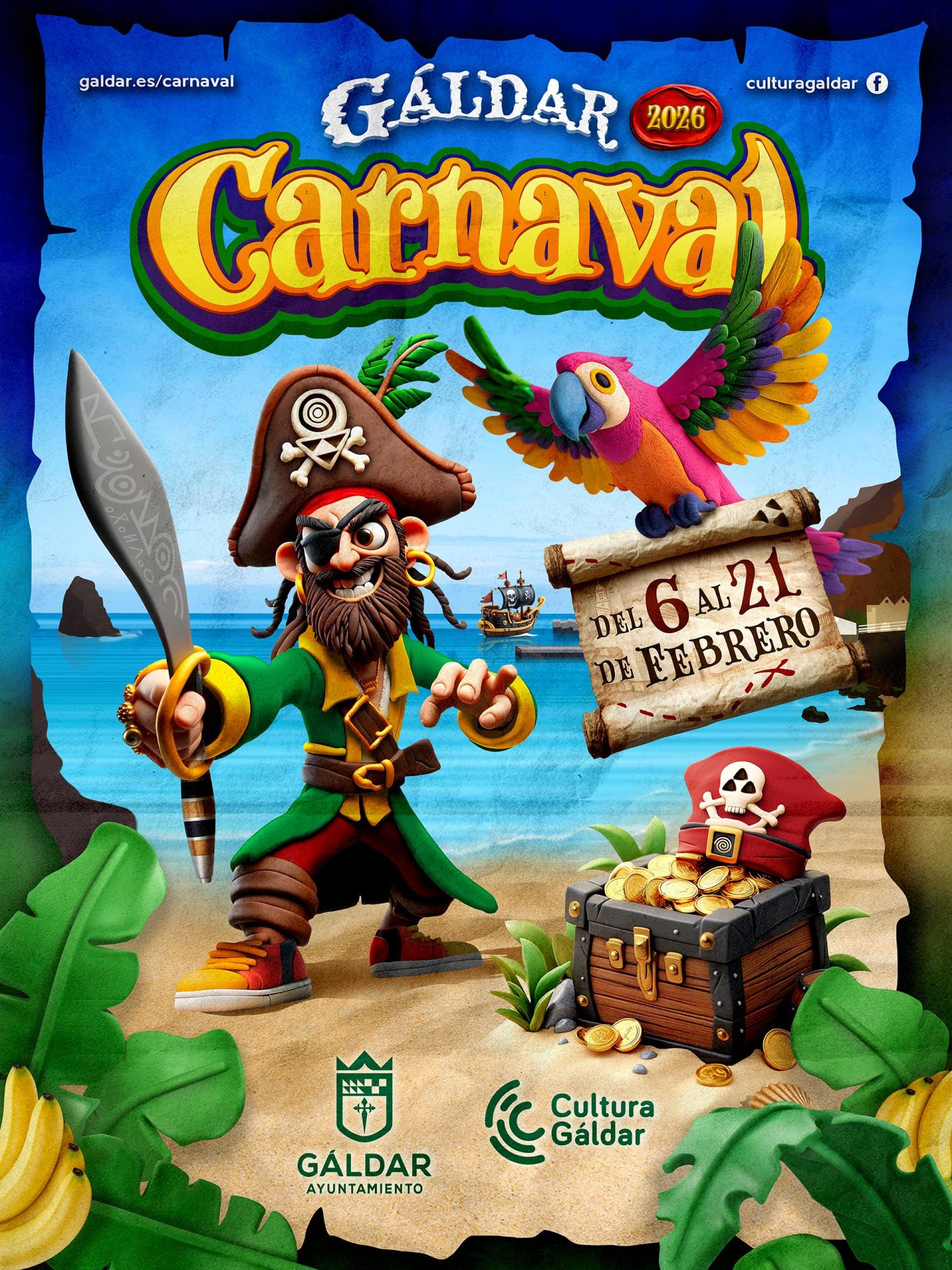 Cartel del Carnaval de Gáldar 2026 1 - NorteGranCanaria -