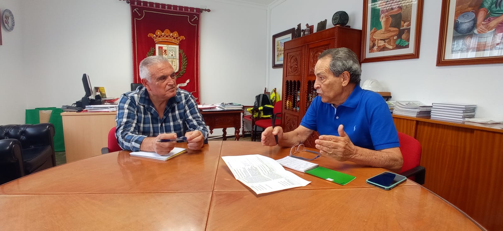 Foto reunioìn con Foro Aldeano - NorteGranCanaria -
