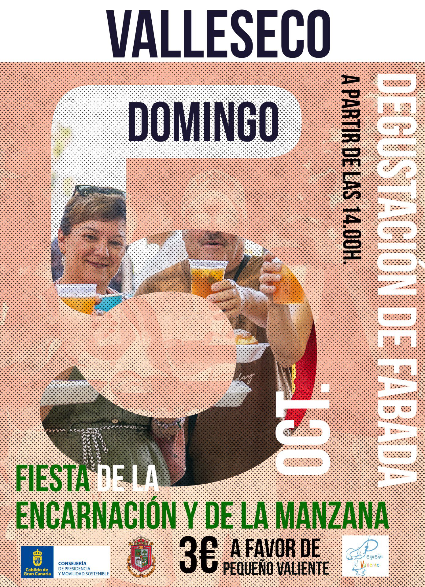 Valleseco celebra su Día Grande con sabor asturiano y solidaridad