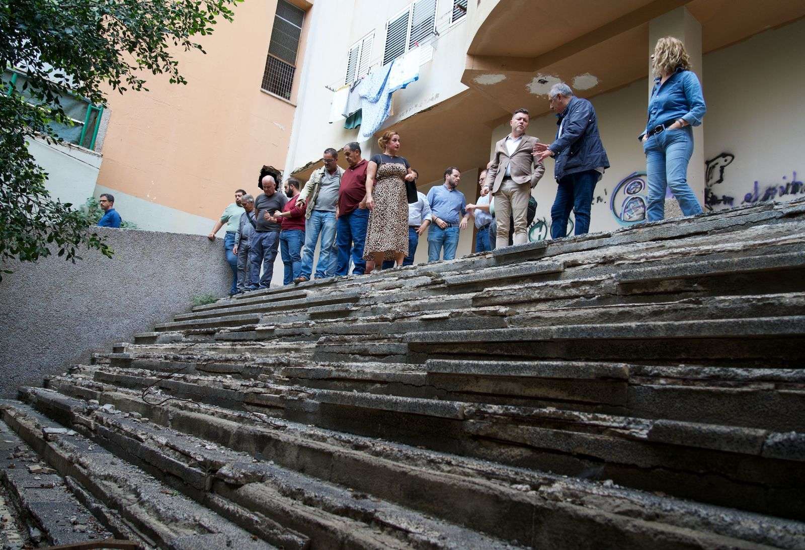 Teodoro Sosa se compromete a gestionar la apertura de 900 plazas de aparcamiento en Barrio Atlántico