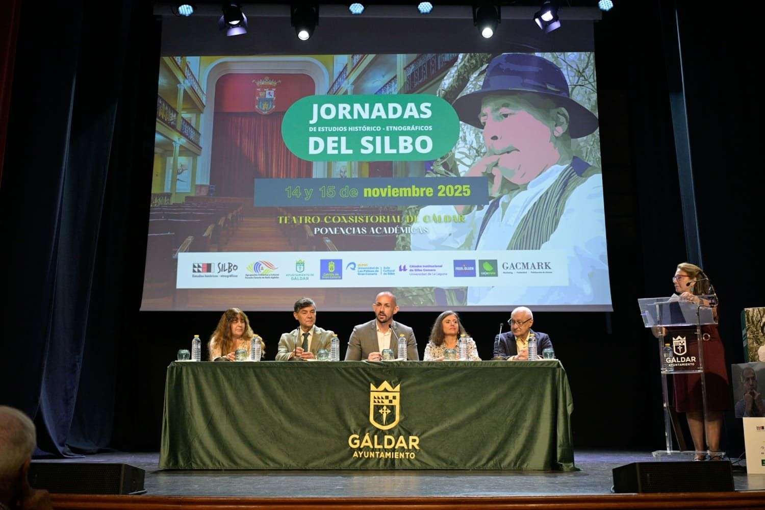 Acto de apertura de las Jornadas del Silbo en Gáldar Foto Rayco Tacoronte 2 1 - NorteGranCanaria -