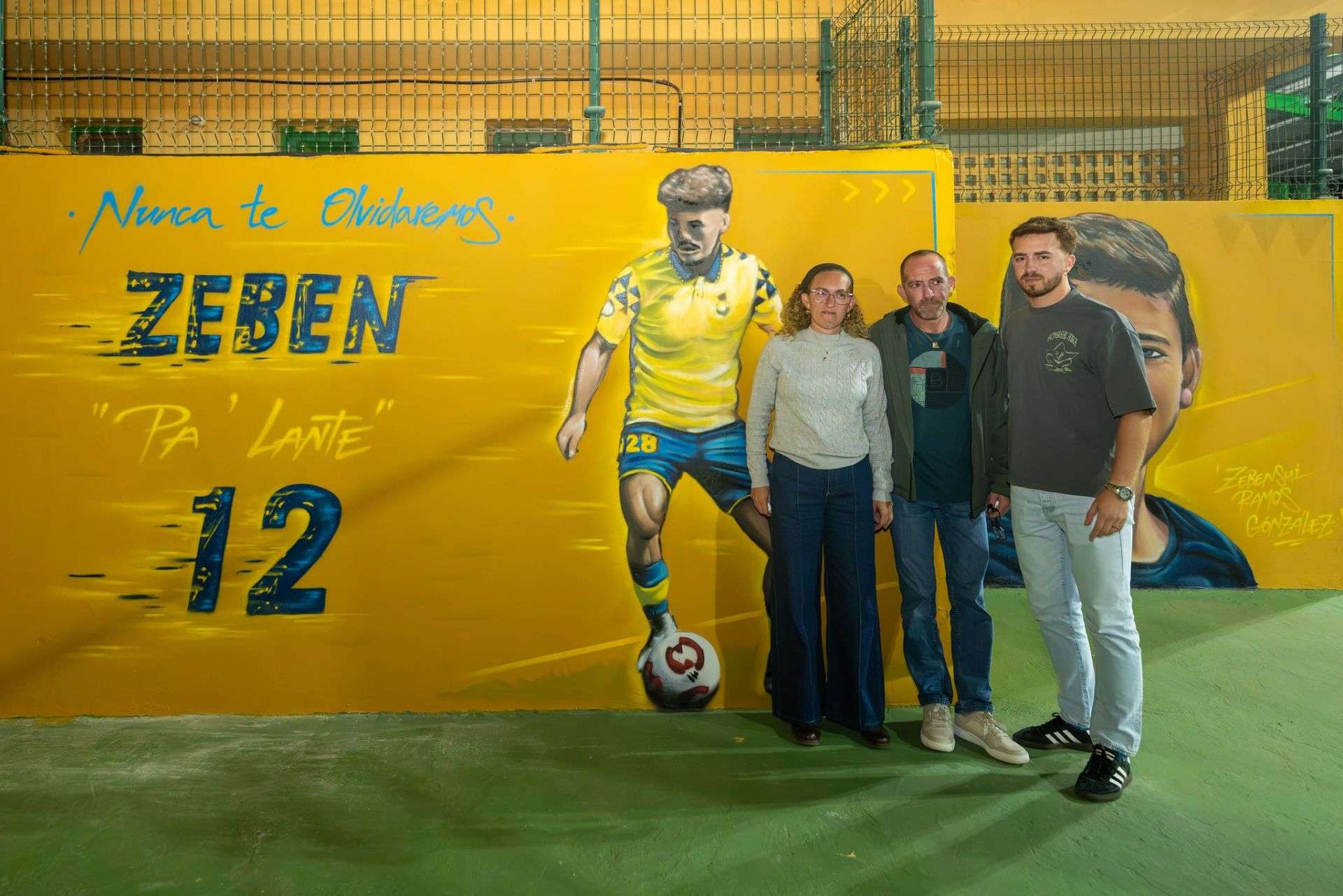 Gáldar nomina la cancha de San Isidro con el nombre de Zebensuí Ramos González