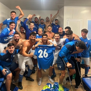 Celebración en el vestuario 7-11-25