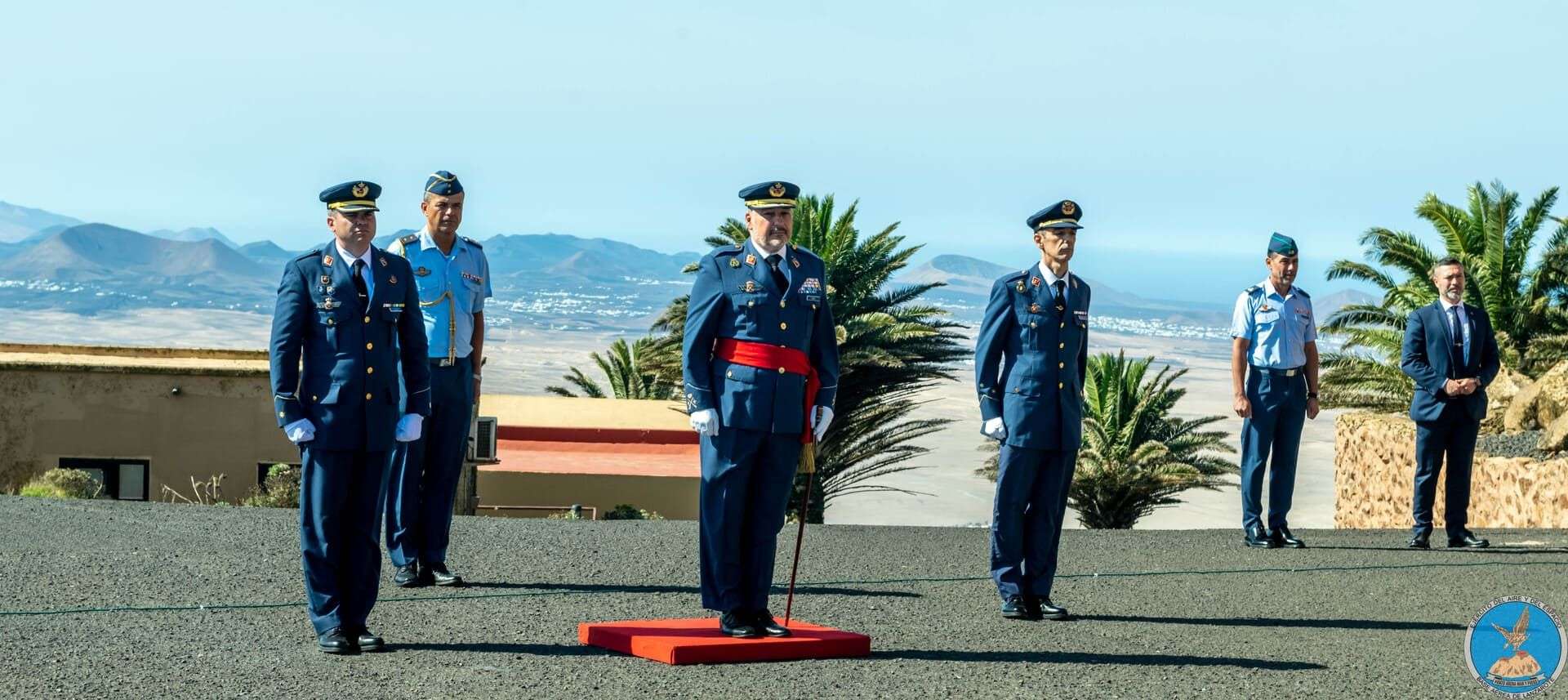 Foto_Durante el acto de toma de posesión del comandante jefe del EVA 22 - NorteGranCanaria -