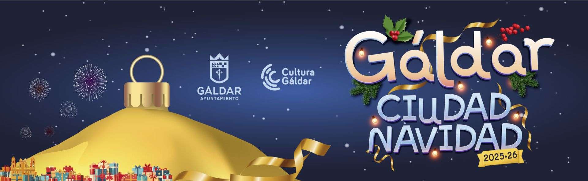 Gáldar se ilumina este viernes para anunciar la Navidad