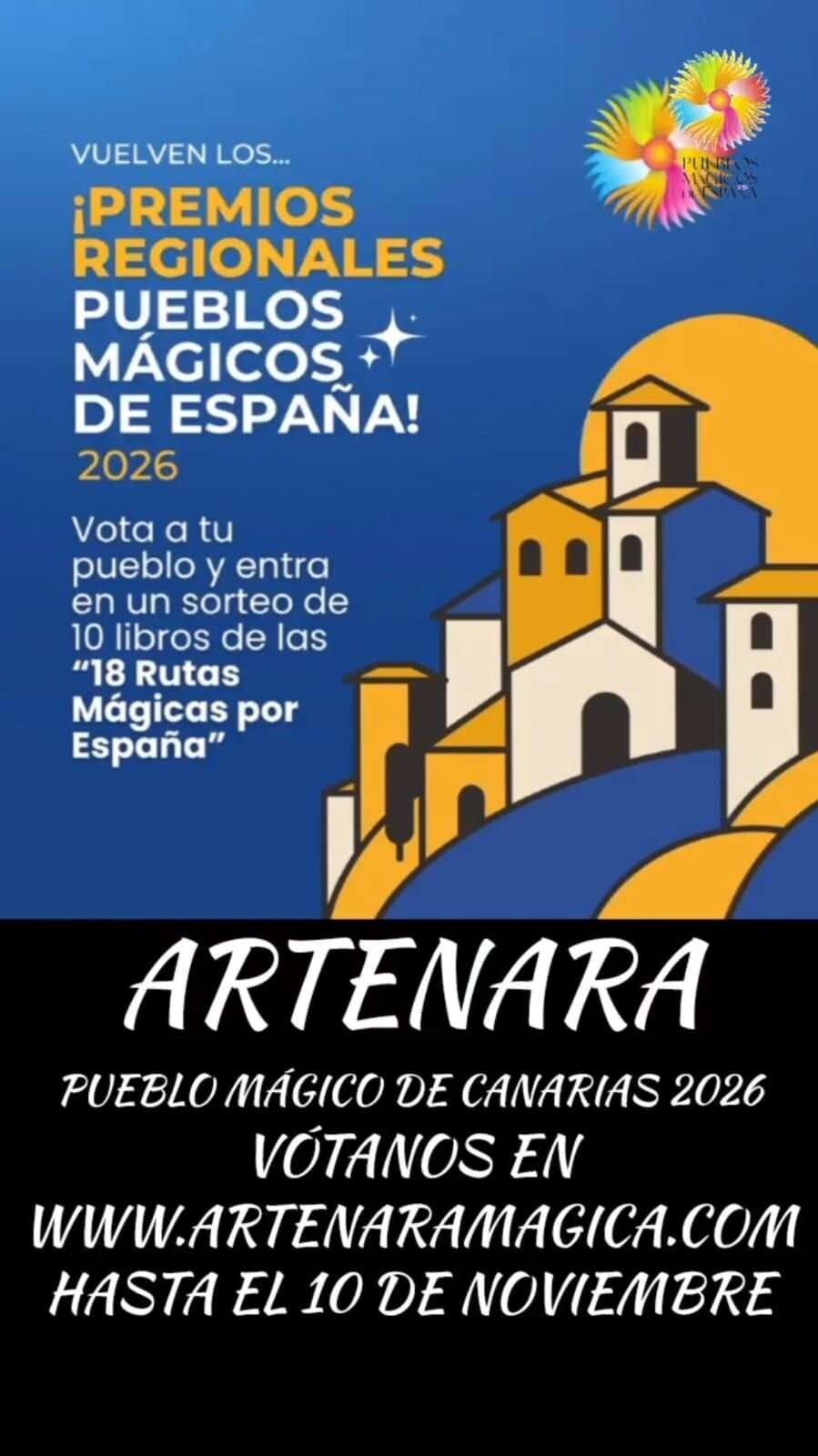 Premios Regionales de los Pueblos Mágicos de España 2026 - NorteGranCanaria -