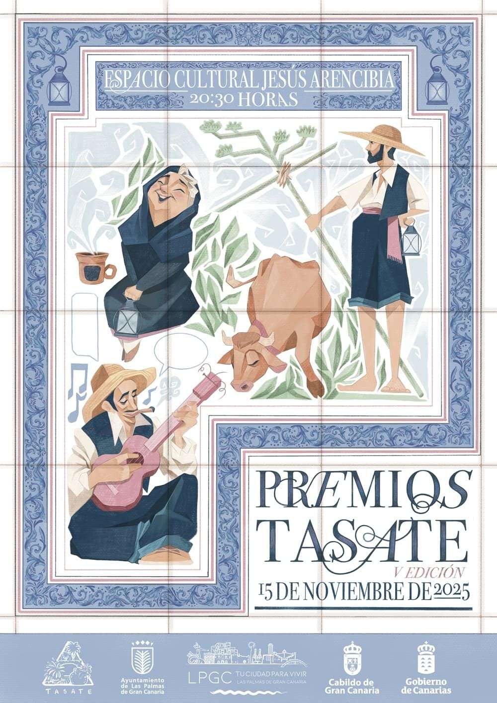 El Espacio Cultural Jesús Arencibia acoge la quinta edición de los Premios Tasate