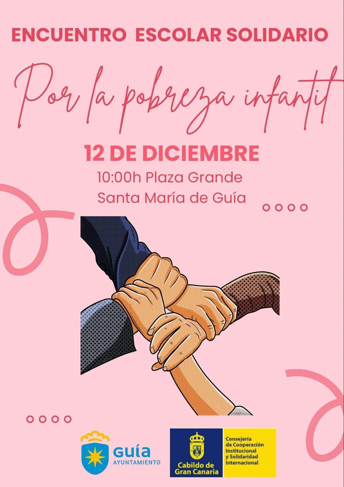 CARTEL ENCUENTRO ESCOLAR SOLIDARIO - NorteGranCanaria -