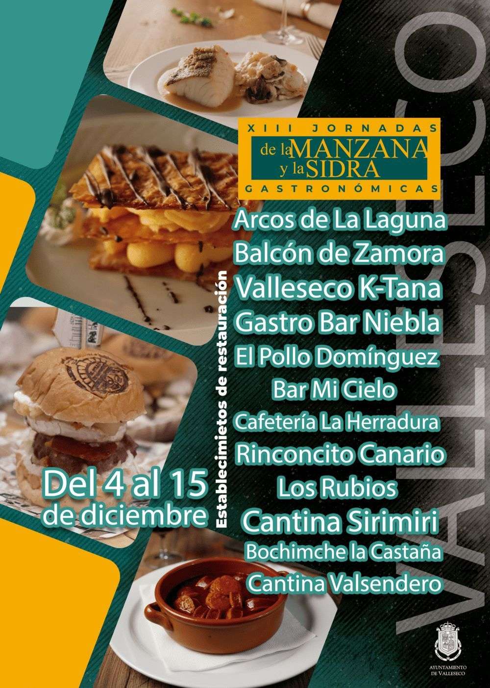 Valleseco comienza las XIII Jornadas Gastronómicas de la Manzana y la Sidra, referente culinario en las medianías de Gran Canaria