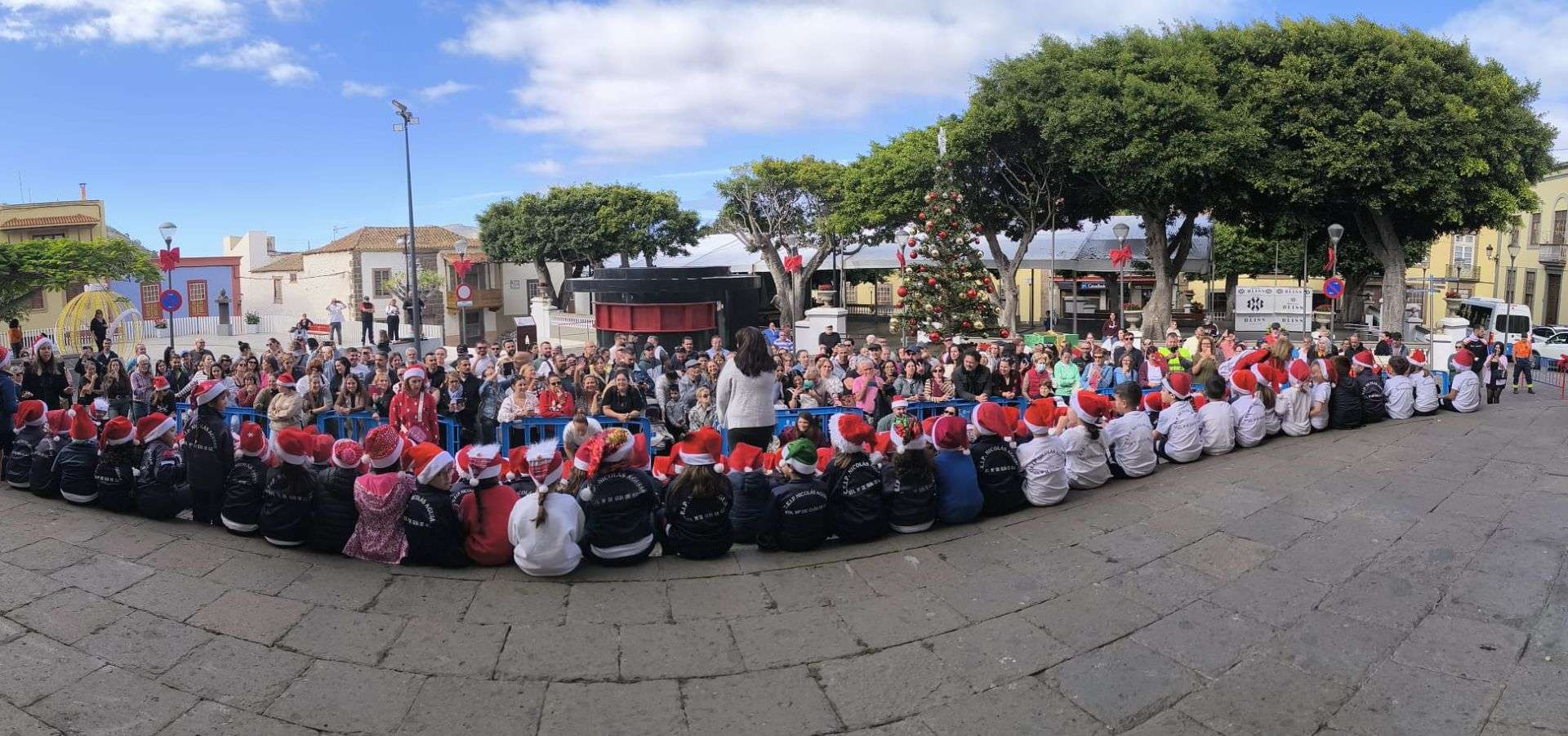 Los pequeños cumplieron un año más con la tradición ante la atenta mirada de sus padres y familiares - NorteGranCanaria -