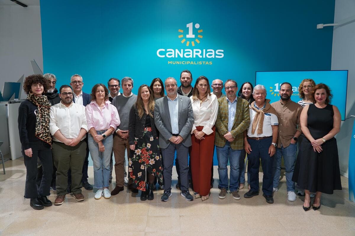 Rafael Robaina es proclamado presidente de Municipalistas Primero Canarias en Las Palmas de Gran Canaria