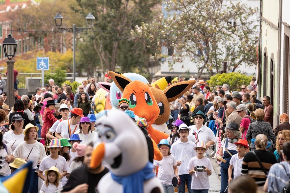 El público más pequeño, protagonista el martes de Carnaval en Arucas