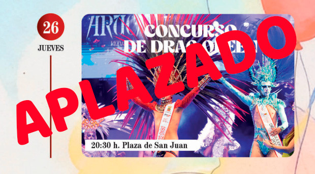 Aplazada la Gala DRAG de Arucas por lluvia y viento
