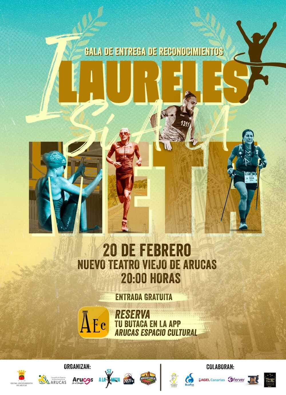 Arucas Celebra los “I Laureles – Sí, a la Meta” con Ponencias, Mesa Redonda y una Gran Gala de Reconocimientos