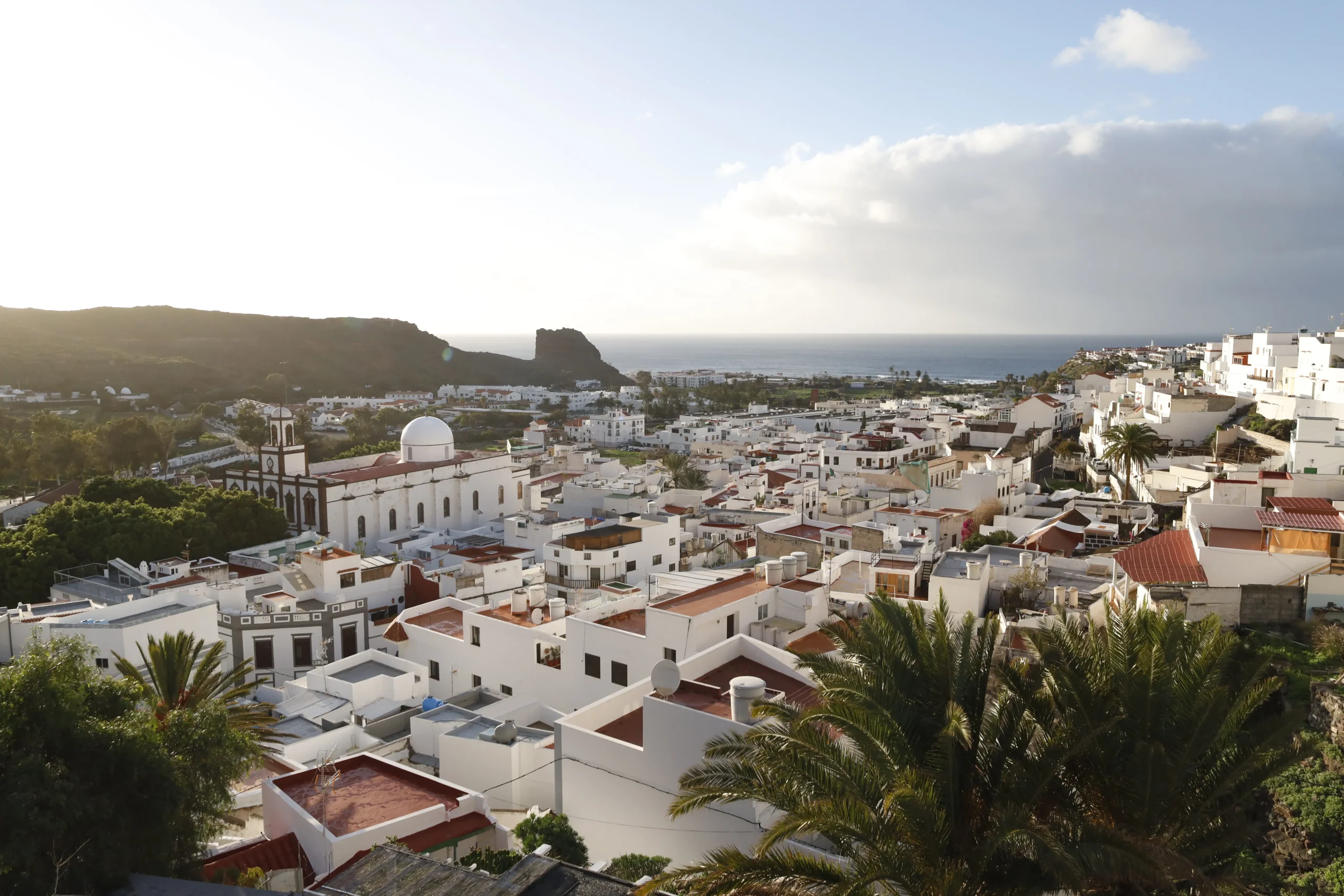 Agaete Desde Barrio De San Sebastián
